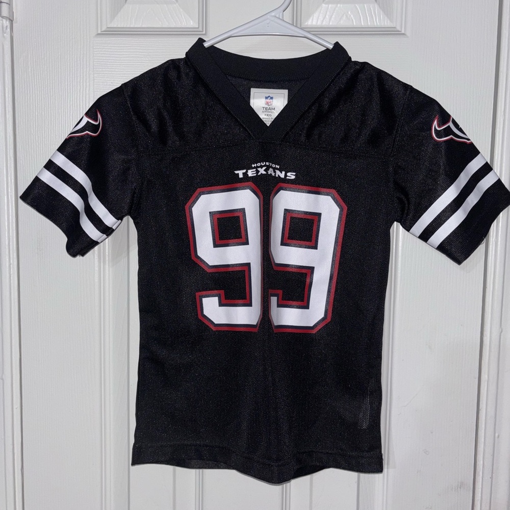 Houston Texans #99 Black Kids Jersey - NFL Team Shirt